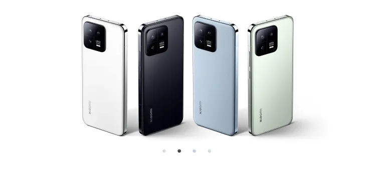 小米13（圖）與13 Pro皆有4種顏色。翻攝小米官網