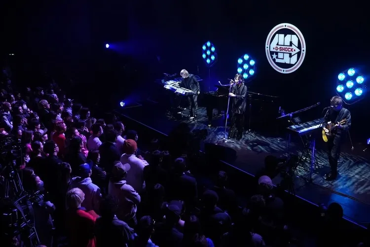 TM NETWORK樂團的表演僅是G-SHOCK活動的一小部分。翻攝gshock_jp IG