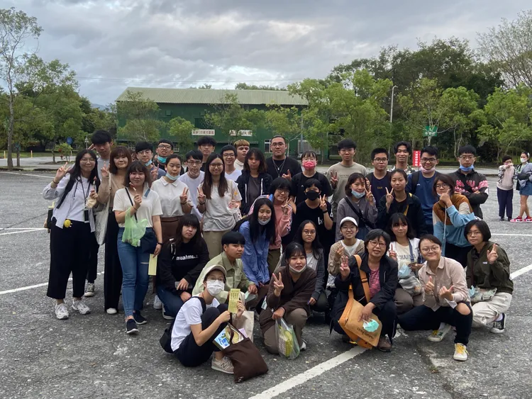 東華大學社會學系社會變遷課程至大富社區田野調查。東華大學提供