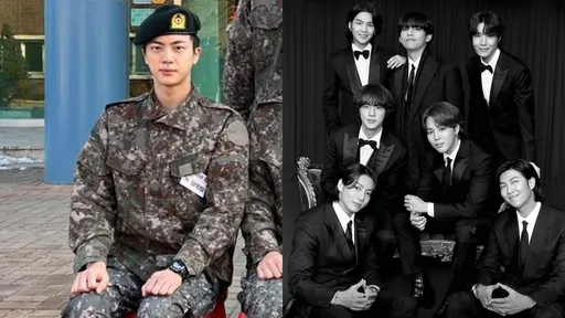 JIN入伍半個月帥氣軍裝曝光 BTS新春推寫真集台灣買得到