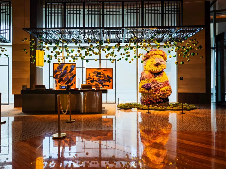 濟州君悅是全球第二大的君悅酒店品牌。田欣雲攝