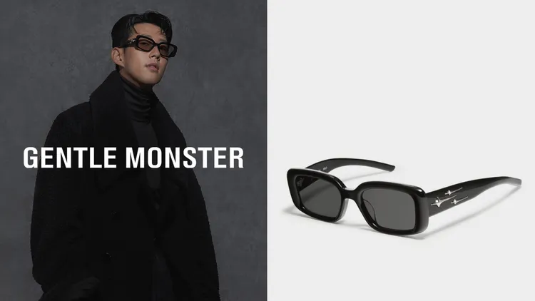 Antena眼鏡擁有柔和的長方框，1萬1180元。品牌提供