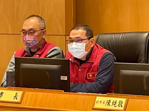 賴清德參選黨魁首站到新北 侯友宜給肯定:相信他會幫忙爭取預算