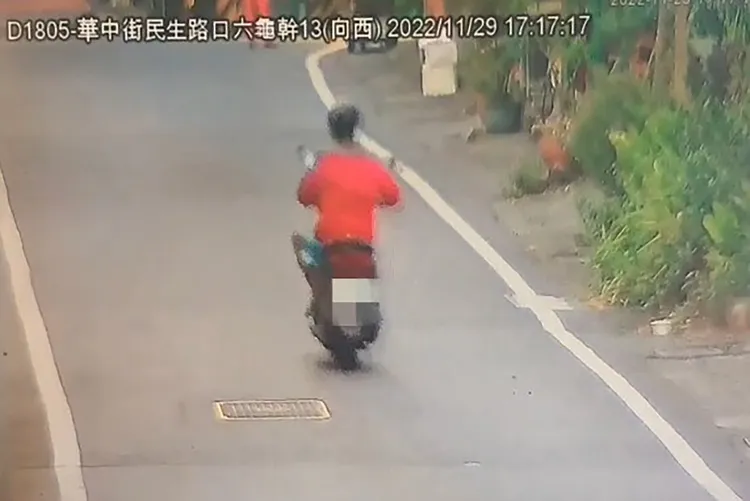 82歲老翁從台南佳里騎機車到高雄六龜，失蹤3天被尋獲。讀者提供