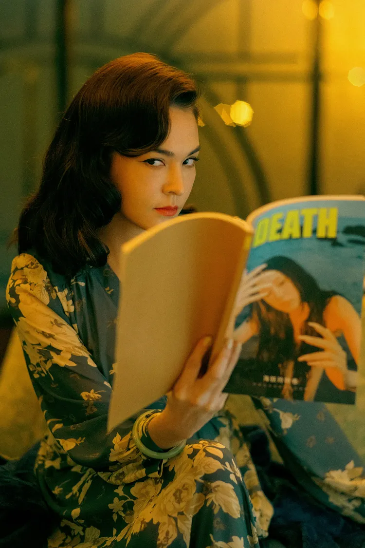 張榕容在《鬼才之道》呈現出霸氣鬼后凱薩琳的風範。牽猴子提供