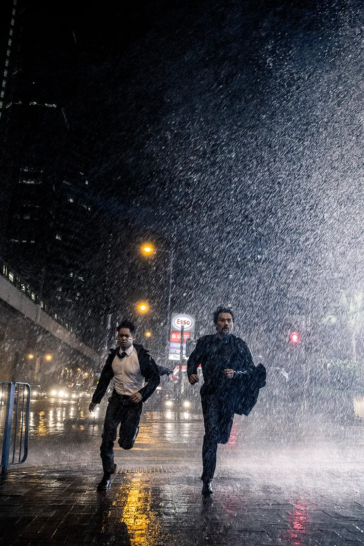 《智齒》李淳（左）和林家棟有多場對手戲。華映提供