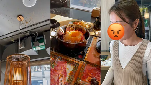 台灣麻辣火山鍋「突然爆炸」燙傷港女　餐廳嗆若報警就照收錢