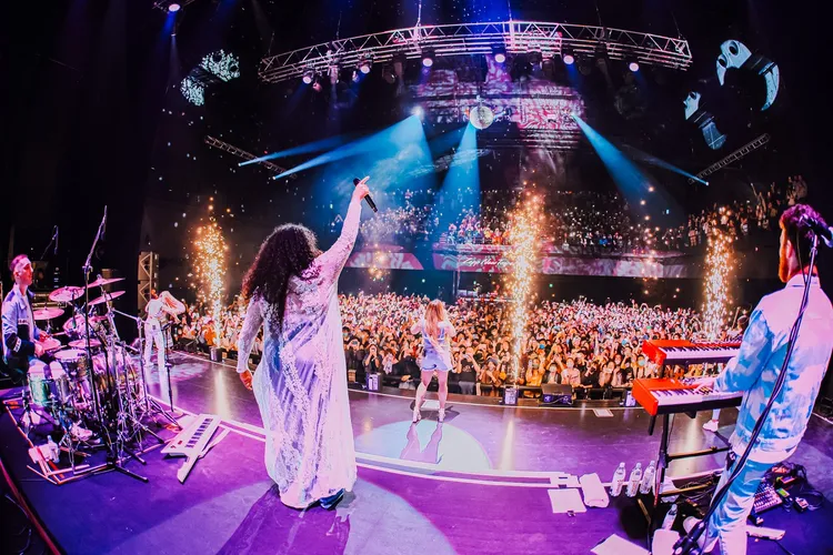 昨晚演唱會吸引滿場千人捧場。尼賀創意提供