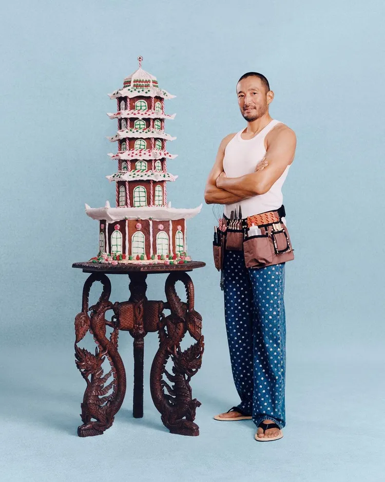 alexanderwang近年釋出的視覺中，皆充分彰顯了設計師美籍華裔的原生家庭背景。翻攝alexanderwangny IG