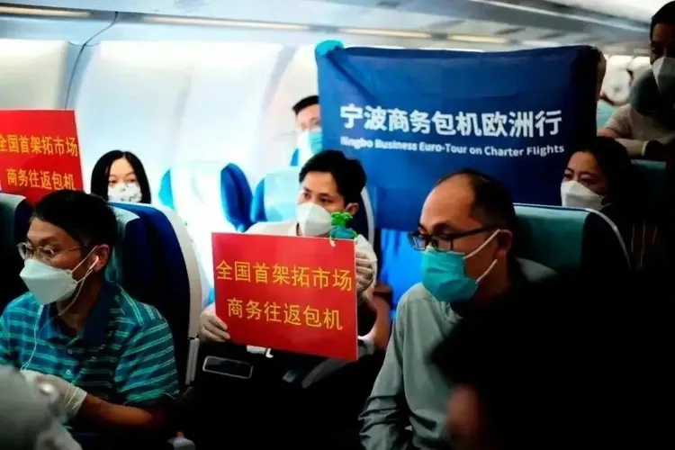 浙江商人出國還自稱是中國動作最快的。翻攝微博