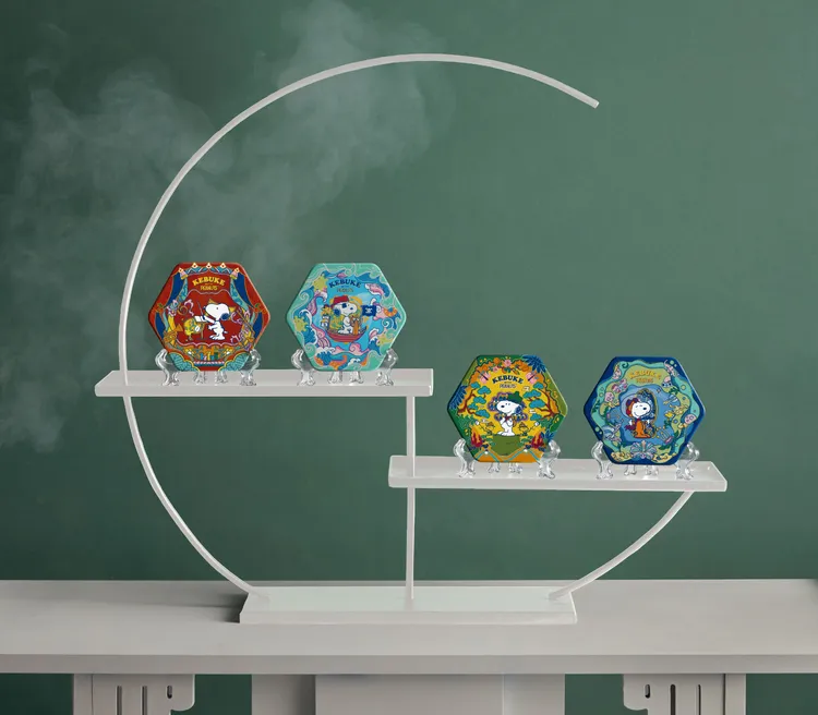 六角陶瓷吸水杯墊，售價250元/個。業者提供。業者提供