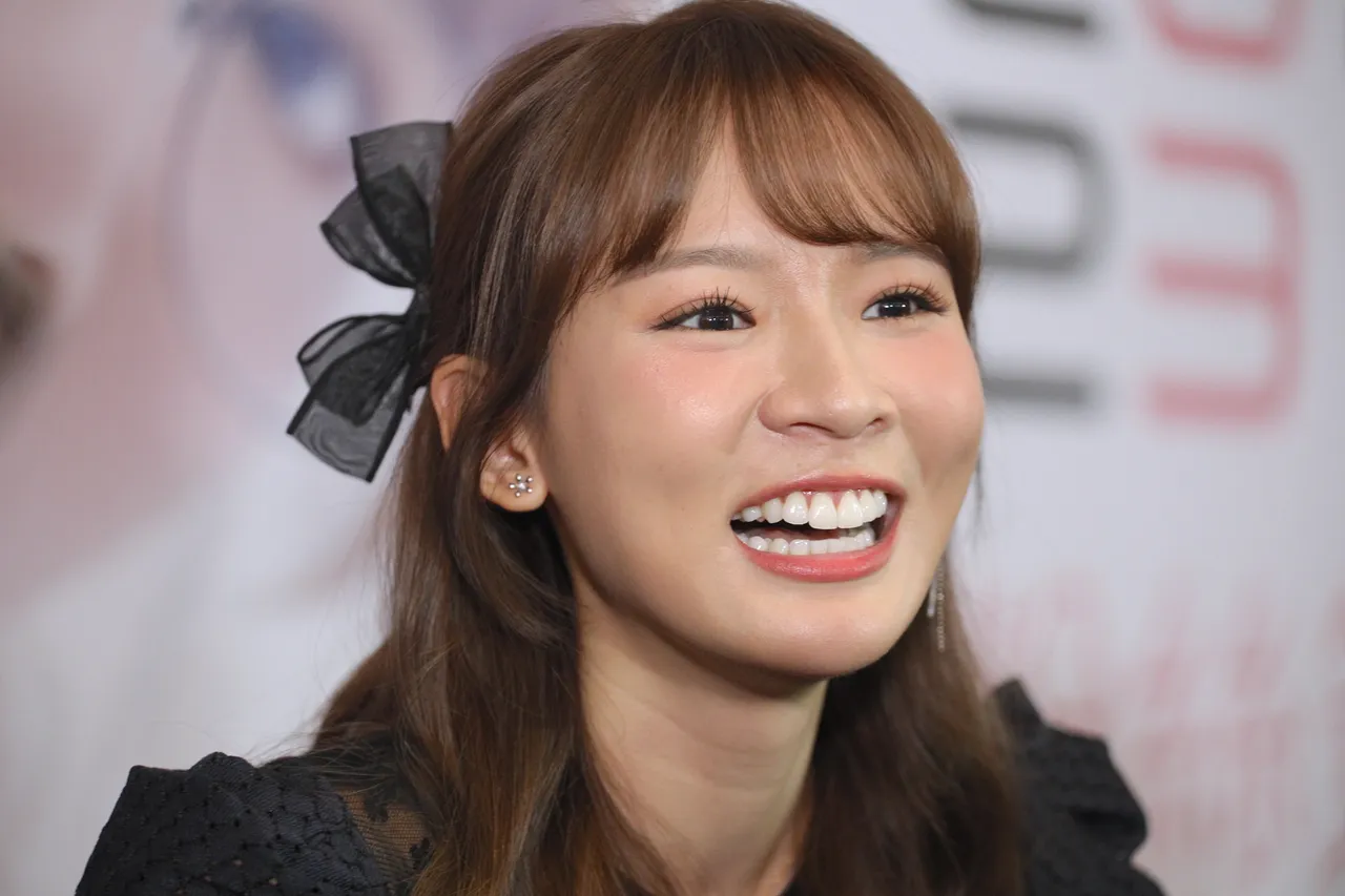 林莎說曾在日本被醉漢騷擾。陳明中攝