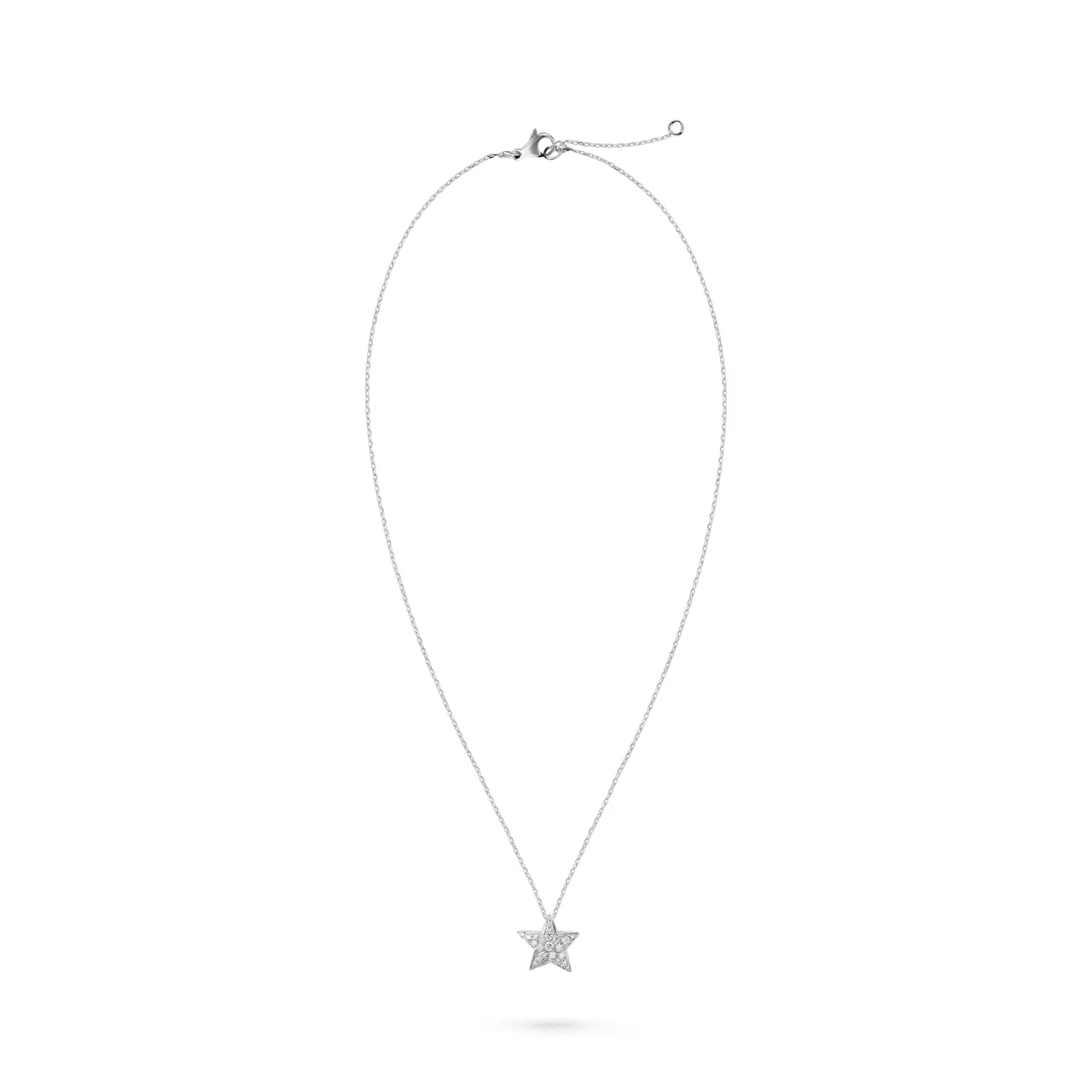 Comète Géode 18K白金钻石坠炼，30万6000元。翻摄香奈儿官网