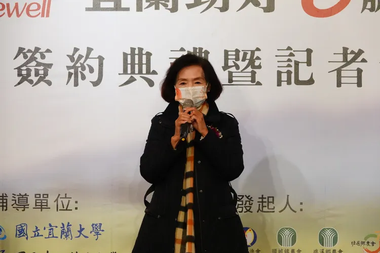 宜蘭縣長林姿妙。林泊志攝