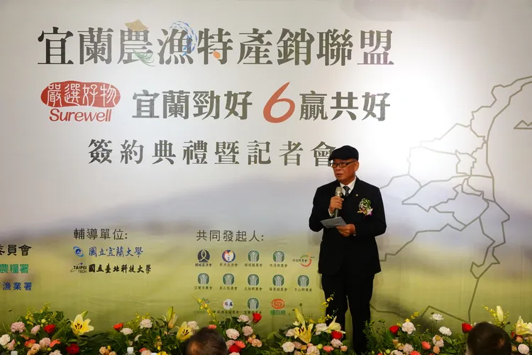 喜互惠連鎖超市董事長朱儒文。林泊志攝