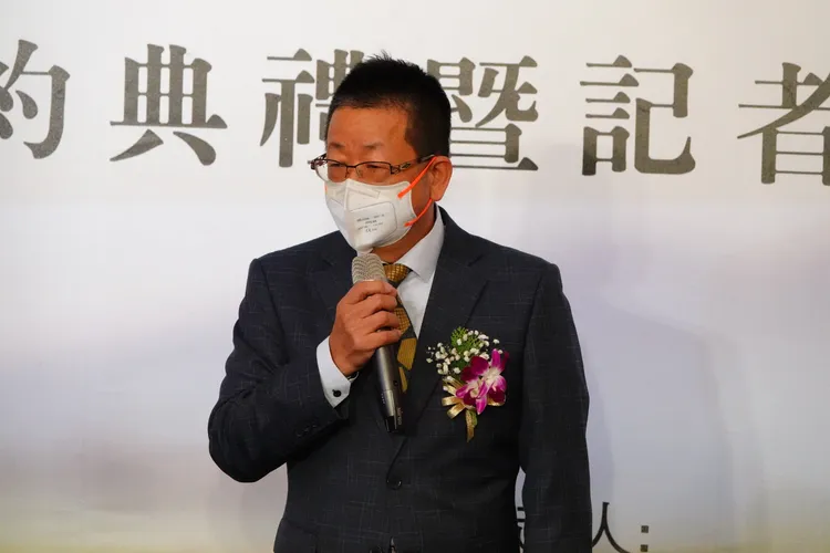 冬山鄉農會總幹事黃志耀。林泊志攝