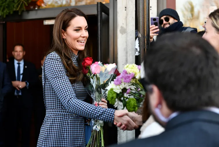 凱特到哈佛大學兒童發展中心訪問。路透社