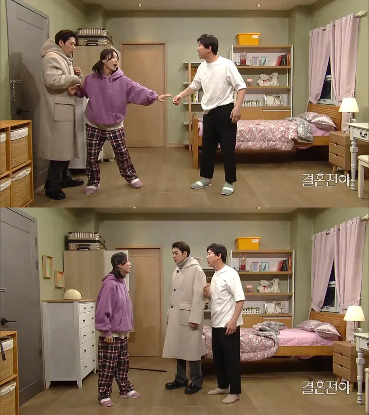 安英美夾在前男友ZICO與現任男友申東燁之間。翻攝COUPANG PLAY