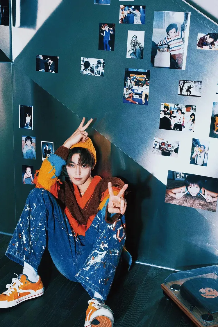 《I’m from…》單曲中有很多贊多小時候的照片。愛貝克思提供