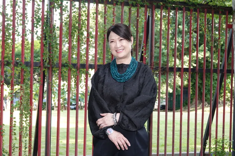 洪慧芳欣賞張艾嘉演技，學生時期則追星過林青霞。陳德興攝