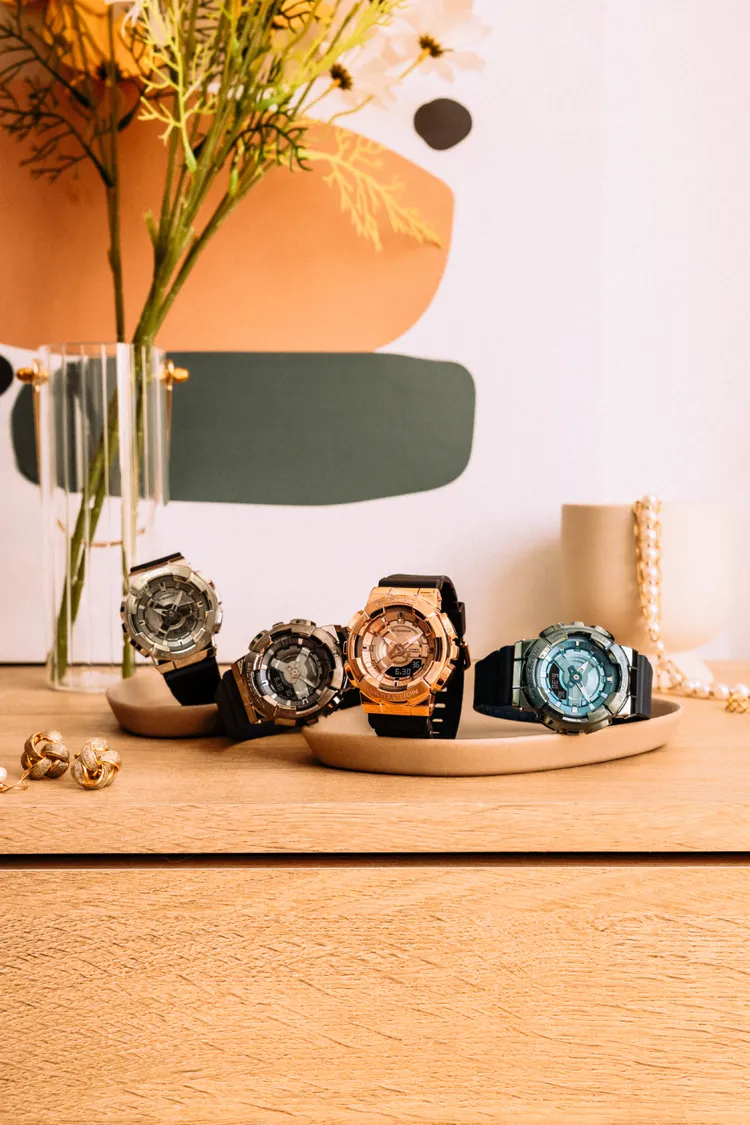 GM-S110錶款共有4種色款，各6500元。品牌提供