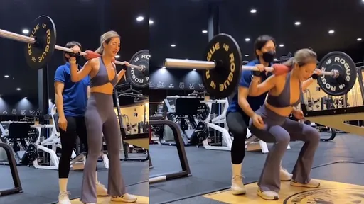 健身房直擊「意外發生一瞬間」! 網驚呼:教練你手在妹子胸上幹嘛?