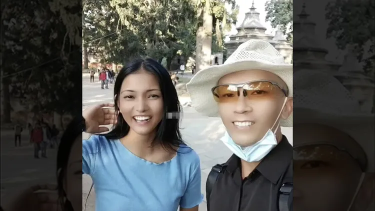 兇嫌阿雲（右）。翻攝自微博