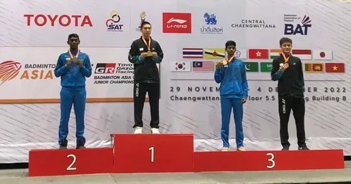 創史上最佳成績 羽球亞青賽!台灣代表隊奪5金4銅