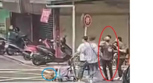 竹聯幫成員當詐團車手頭 遛狗被逮!柴犬嚇到趴地