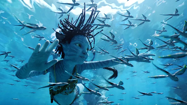 《阿凡達：水之道》劇照。翻攝自《IMDb》