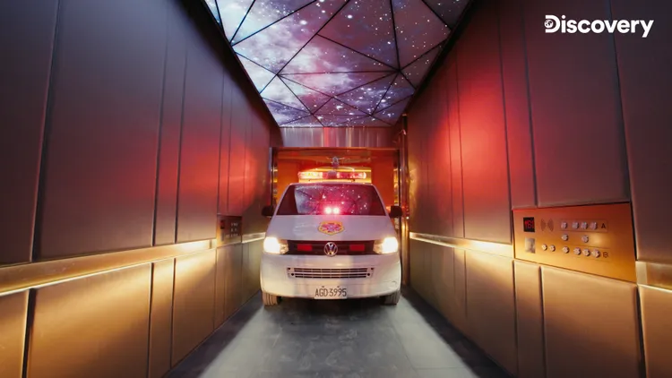 四十戶的大樓有七座電梯，包括一座可乘載4.5噸的多功能電梯。威京集團提供