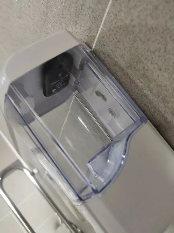 洗手乳剩餘量偵測器。西拉雅風管處提供