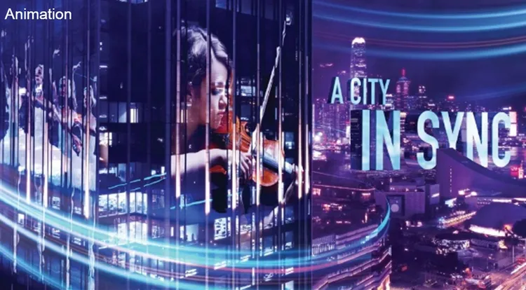 倒數動畫概念圖片。港旅局提供