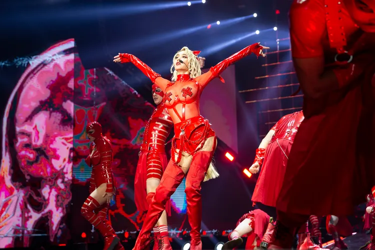 蔡依林今晚將在小巨蛋陪伴歌迷跨年。凌時差提供