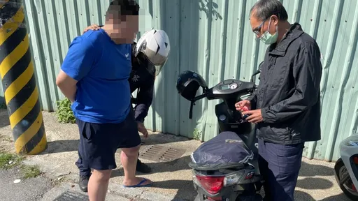 花蓮偷車賊行蹤早被鎖定 一路南下逃35公里被逮