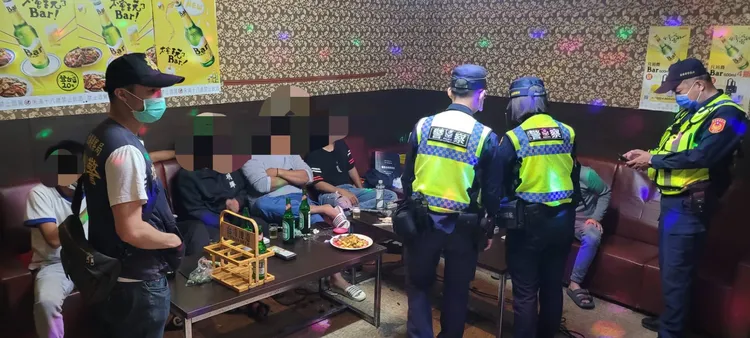 台東縣各分局警方12月起強力掃黑。台東縣警局提供