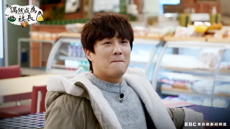 車太鉉笑說製作單位把雜貨店變成大賣場。東森提供