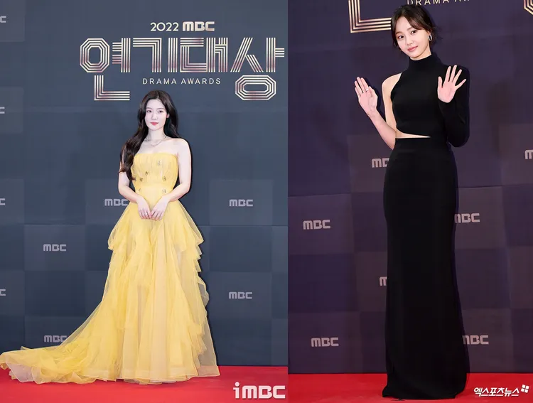 《人生勝利組》鄭彩娟（左圖）飄仙氣，妍雨小露性感。翻攝imbc、xportsnews