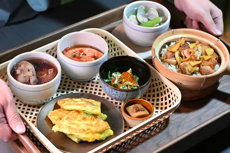 午間套餐「阿里山茶薈」（1080元+10%份）。阿里山英迪格提供