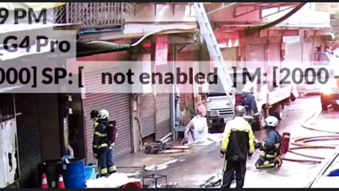 警消安撫患者情緒。翻攝畫面