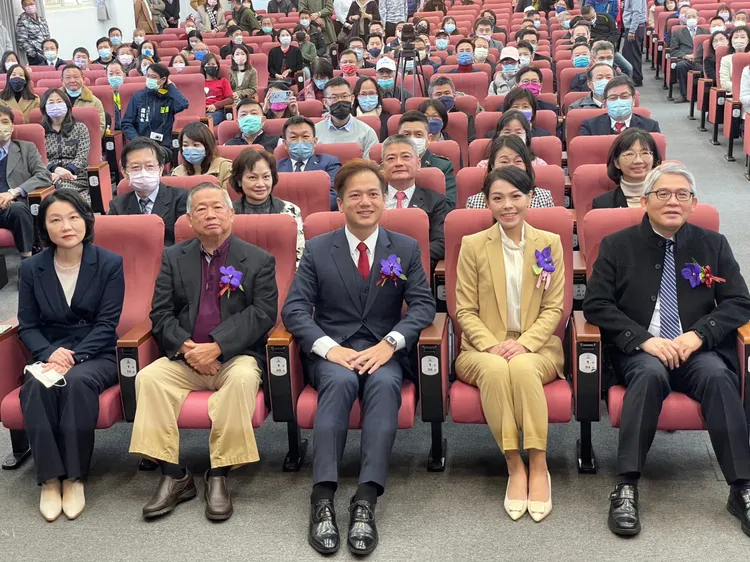 高虹安今天宣誓就職新竹市長。黃羿馨攝