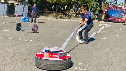 最速健人獎2萬!台南消防宣導兼肌力競賽 邀猛男女力闖關博彩