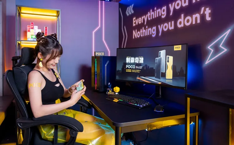 POCO F4 GT雙12直降4,000元。業者提供