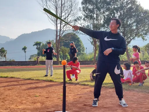 「像我現在一樣」 林益全鼓勵偏鄉小朋友面對問題不要放棄