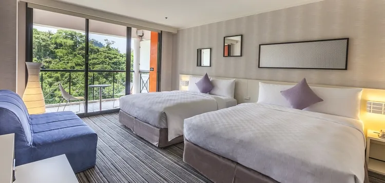 花1212元起，即可享雙人入住豪華景觀房。趣淘漫旅-台南提供