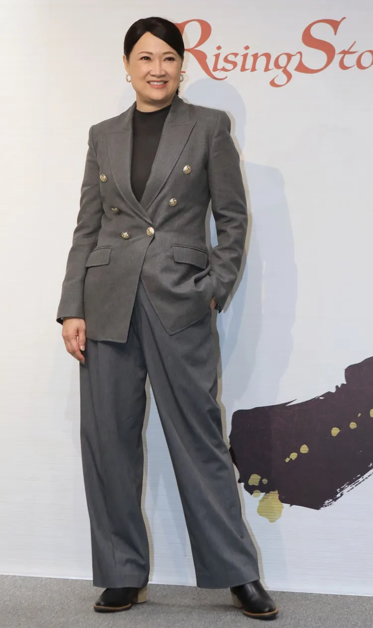 洪慧芳看不出61歲。莊宗達攝