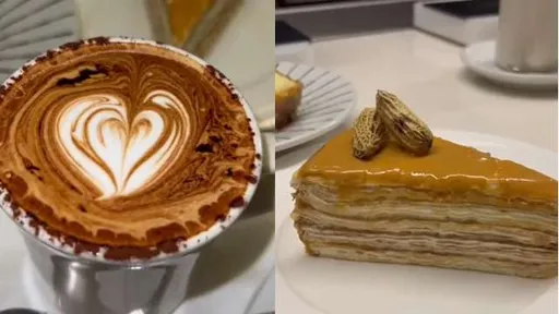 隱身鬧區巷弄！BREWBAND COFFEE陣陣咖啡飄香　千層蛋糕更是一絕