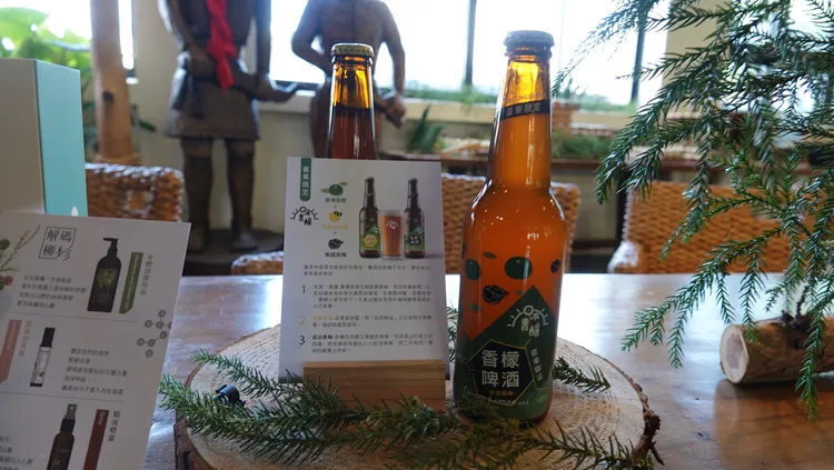 「日沐青釀」系列產品。古和純攝