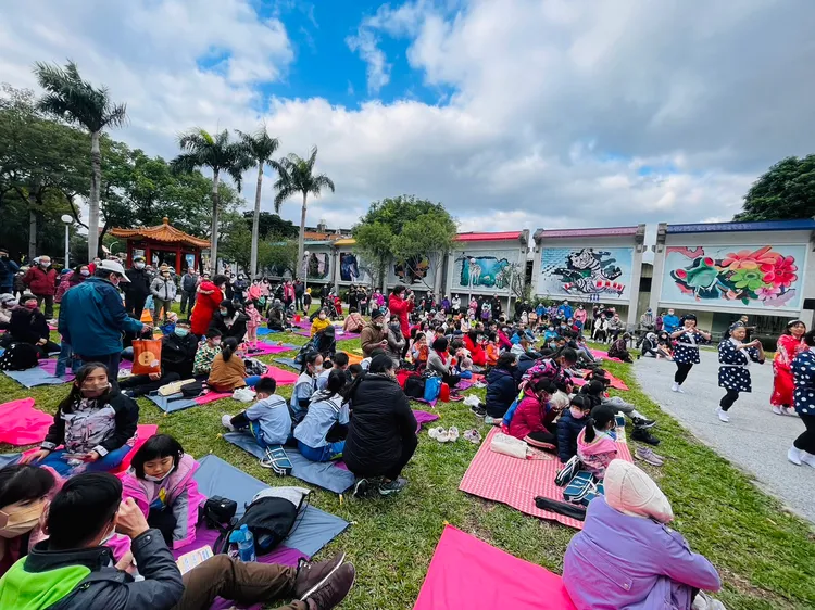 現場許多民眾參與。三重區公所提供