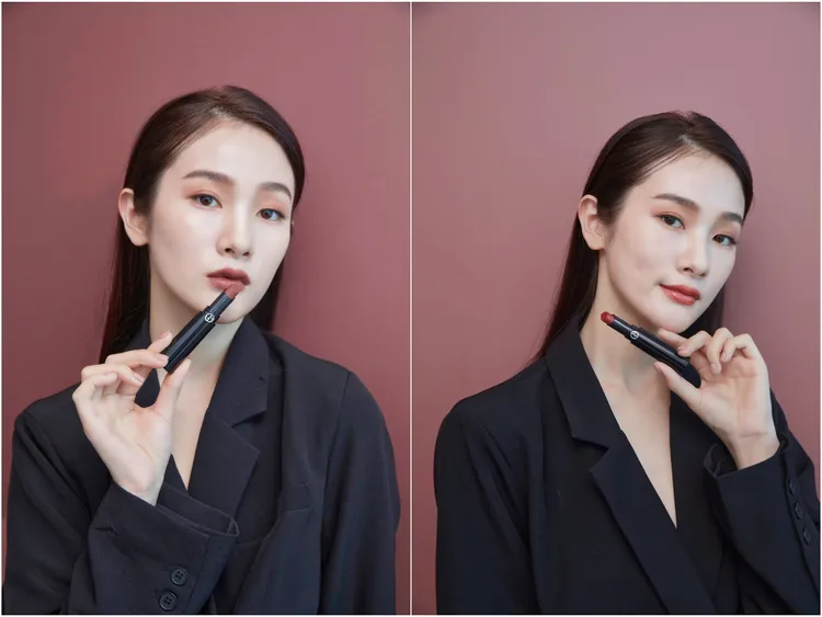 Model示範#203（左）、#206。品牌提供